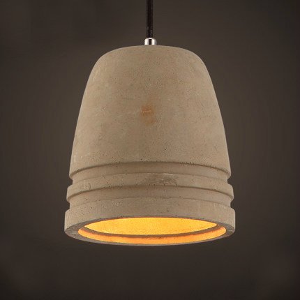 Подвесной светильник Art Concrete Pendant №6 Серый Подвесной светильник Art Concrete Pendant №6 Серый в Волгограде | Loft Concept
