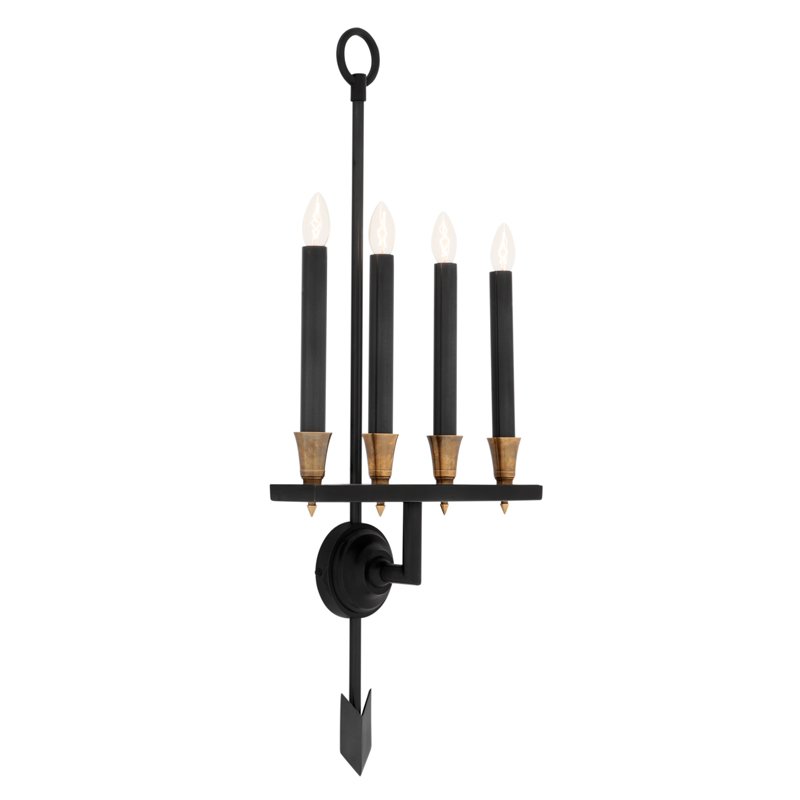 Бра Eichholtz Wall Lamp Gaillard Темная бронза Латунь Античная полированная Бра Eichholtz Wall Lamp Gaillard Темная бронза Латунь Античная полированная в Волгограде | Loft Concept