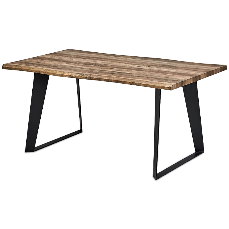 Обеденный стол Emer Table Коричневый Черный Обеденный стол Emer Table Коричневый Черный в Волгограде | Loft Concept