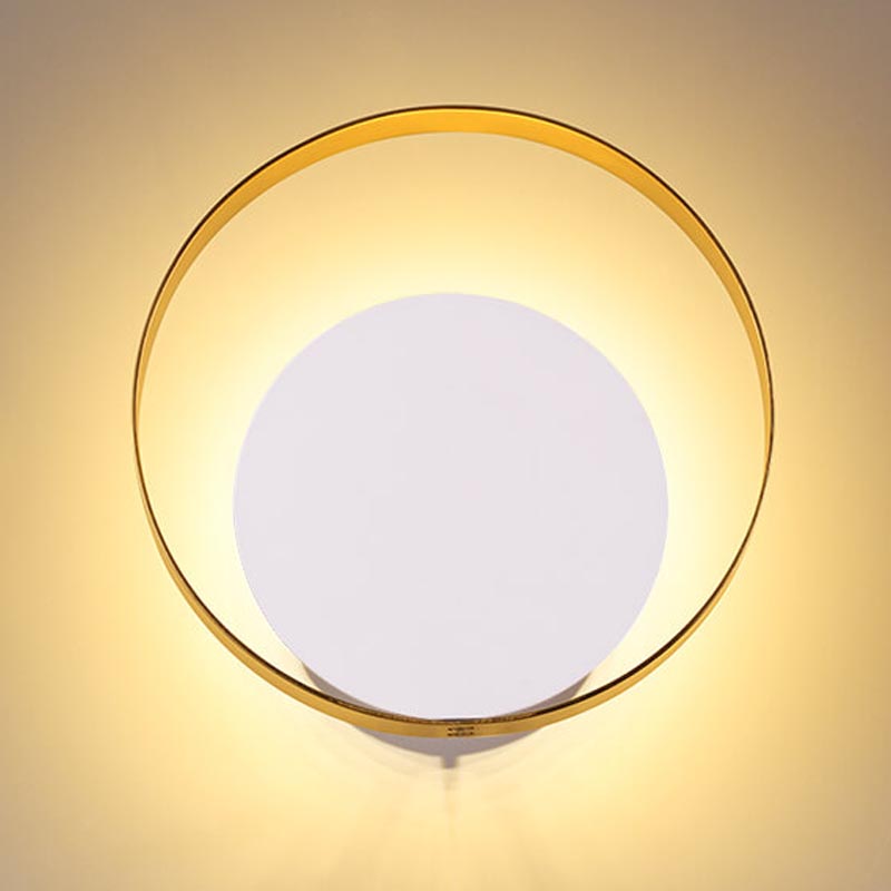 Бра Globo Ocular Sconce Circle White Золотой Белый Бра Globo Ocular Sconce Circle White Золотой Белый в Волгограде | Loft Concept