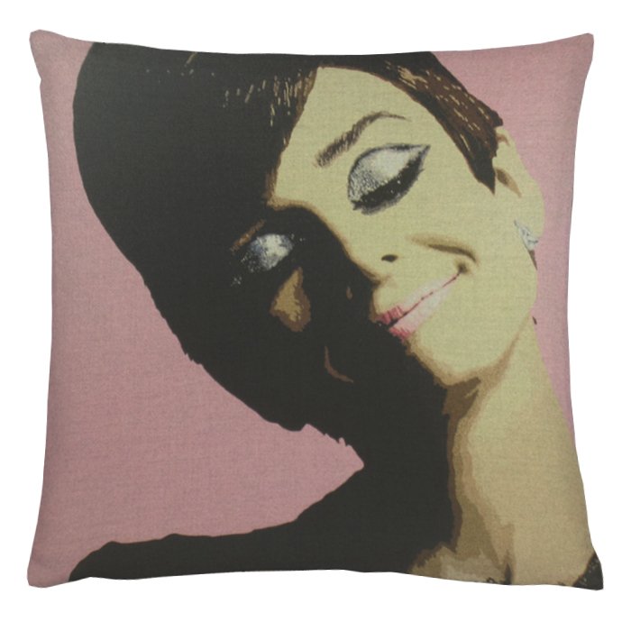 Декоративная подушка Audrey Hepburn 4 Дымчатая Роза Декоративная подушка Audrey Hepburn 4 Дымчатая Роза в Волгограде | Loft Concept