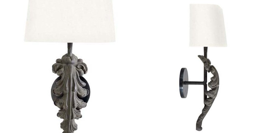 Бра Eichholtz Wall Lamp Beau Site Antique green+White Бра Eichholtz Wall Lamp Beau Site Antique green+White - Loft-Concept в Волгограде