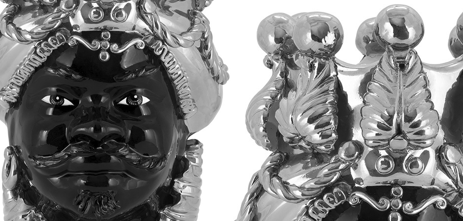 Ваза VASE MORO MAN BIG DREAMS silver Ваза VASE MORO MAN BIG DREAMS silver - Loft-Concept в Волгограде