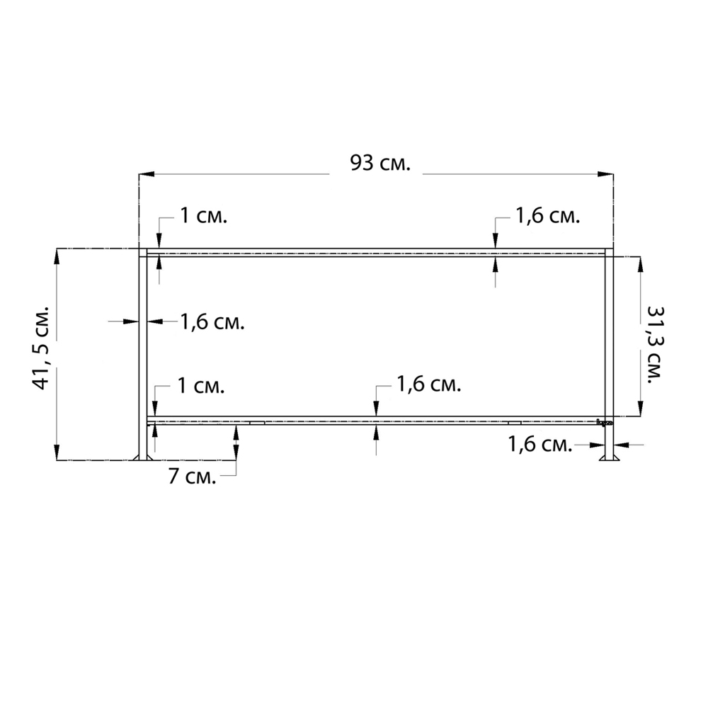 Кофейный стол круглый с полкой на 3-х ножках Round Textured Coffee Table в Волгограде