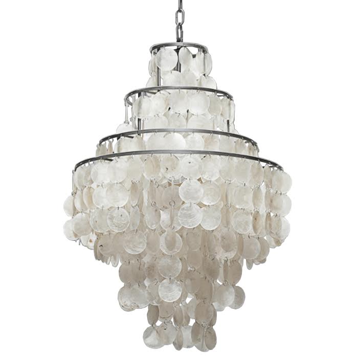Люстра SHELL Chandelier 50 Белый Люстра SHELL Chandelier 50 Белый в Волгограде | Loft Concept