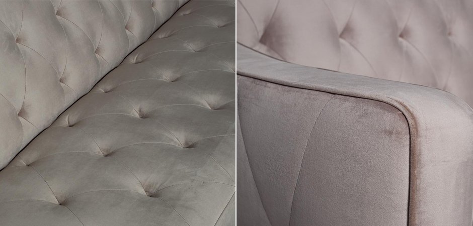 Диван Abbyson Emily Tufted Sofa Gray Диван Abbyson Emily Tufted Sofa Gray - Loft-Concept в Волгограде
