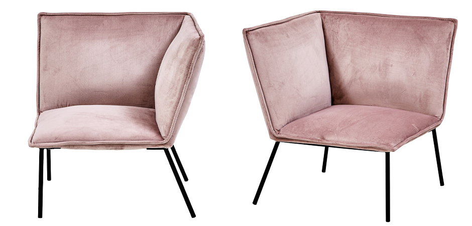 Кресло Corner Armchair pink Кресло Corner Armchair pink - Loft-Concept в Волгограде