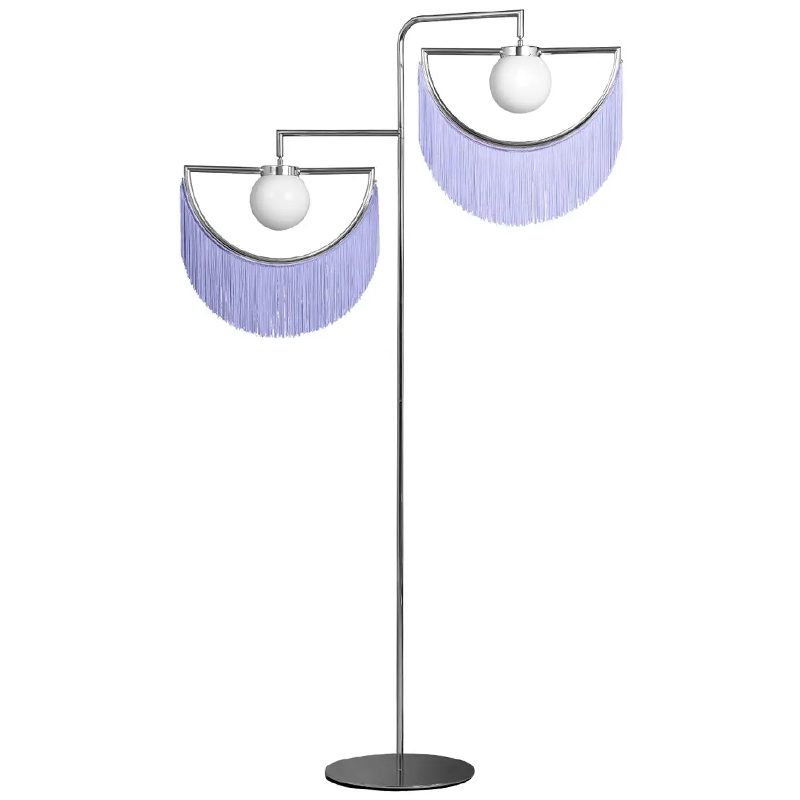 Торшер Wink Standing Lamp by Houtique Lila Серебряный Сиреневый Торшер Wink Standing Lamp by Houtique Lila Серебряный Сиреневый в Волгограде | Loft Concept