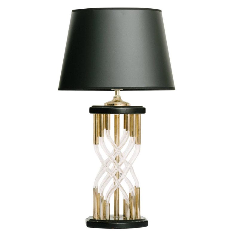 Настольная лампа Table Lamp Organic Glass Черный Латунь Настольная лампа Table Lamp Organic Glass Черный Латунь в Волгограде | Loft Concept