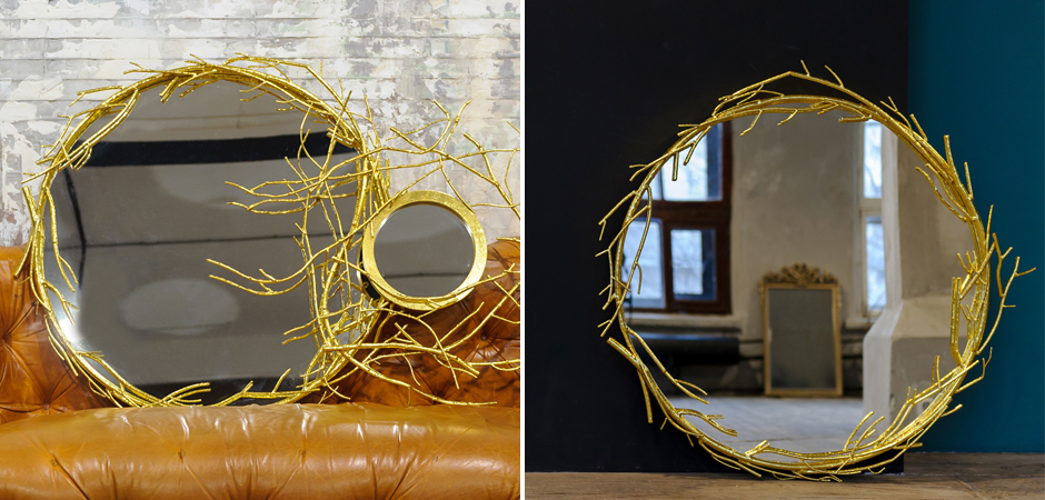 Зеркало Branch Wreath Mirror Зеркало Branch Wreath Mirror - Loft-Concept в Волгограде