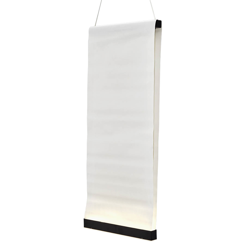 Дизайнерский подвесной светильник из текстиля CANVAS HANGING LAMP 90 Белый Черный Дизайнерский подвесной светильник из текстиля CANVAS HANGING LAMP 90 Белый Черный в Волгограде | Loft Concept