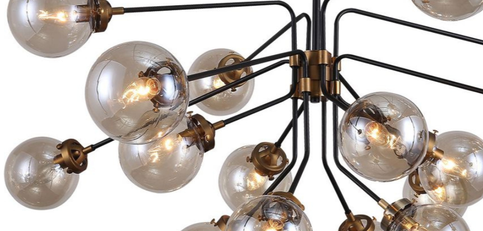 Большой Светильник Bistro Ceiling Globe 16 Большой Светильник Bistro Ceiling Globe 16 - Loft-Concept в Волгограде