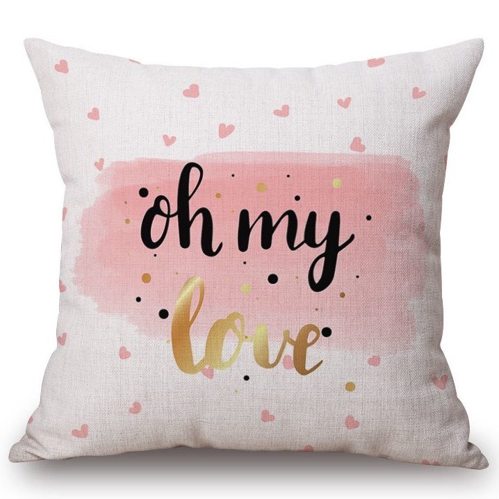 Декоративная подушка Oh my love Декоративная подушка Oh my love в Волгограде | Loft Concept