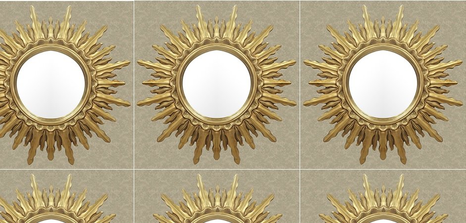 Зеркало Athenian Sun Зеркало Athenian Sun - Loft-Concept в Волгограде
