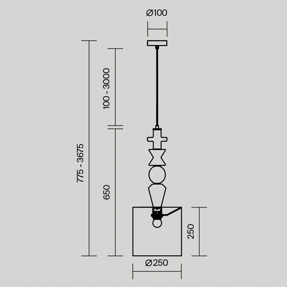 Подвесной светильник Comforty Е27 в Волгограде
