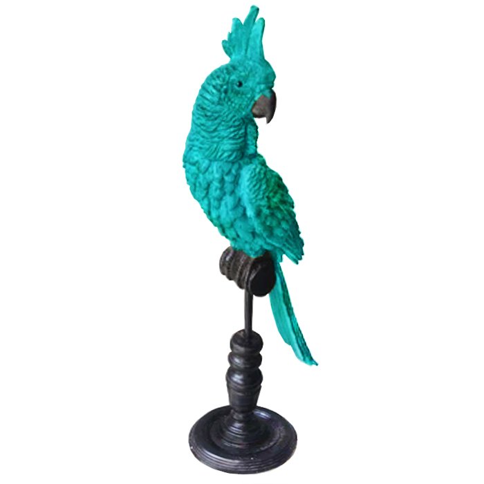 Статуэтка Emerald Parrot Изумрудный Статуэтка Emerald Parrot Изумрудный в Волгограде | Loft Concept