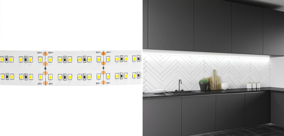 Светодиодная лента 42W/m 240 диодов/3м 2835SMD дневной белый 5M Светодиодная лента 42W/m 240 диодов/3м 2835SMD дневной белый 5M - Loft-Concept в Волгограде