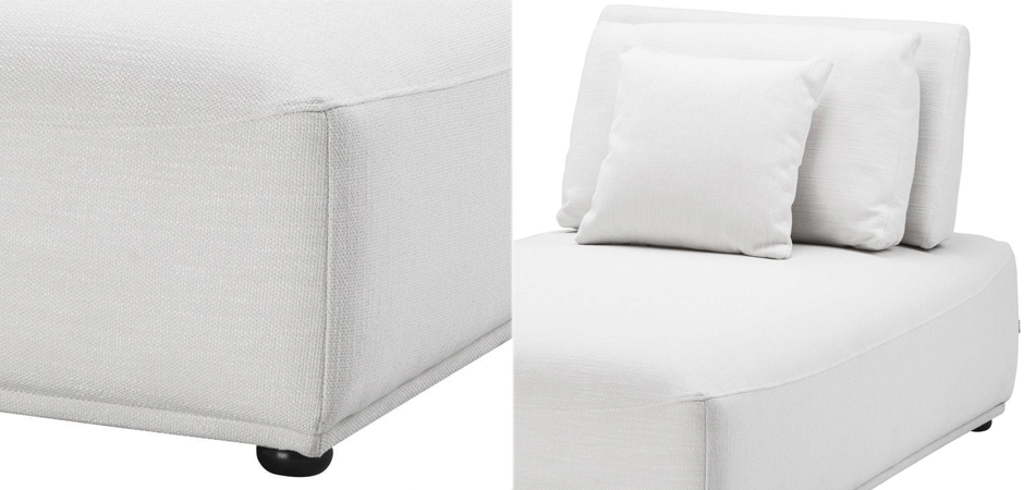 Кресло Eichholtz Chaise Longue Mondial white Кресло Eichholtz Chaise Longue Mondial white - Loft-Concept в Волгограде
