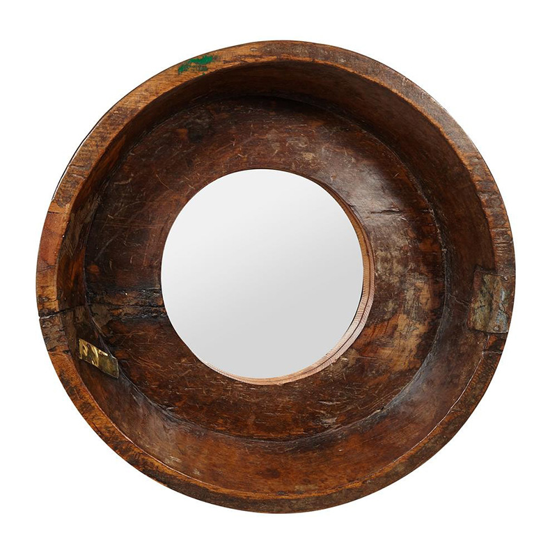 Зеркало Antique Indian Mango Wood Mirror Коричневый Зеркало Antique Indian Mango Wood Mirror Коричневый в Волгограде | Loft Concept