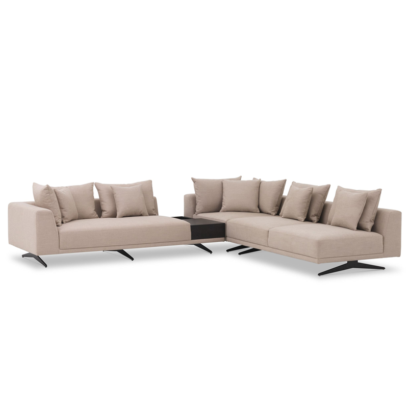 Диван Eichholtz Sofa Endless Sand Песочный Темная бронза Диван Eichholtz Sofa Endless Sand Песочный Темная бронза в Волгограде | Loft Concept