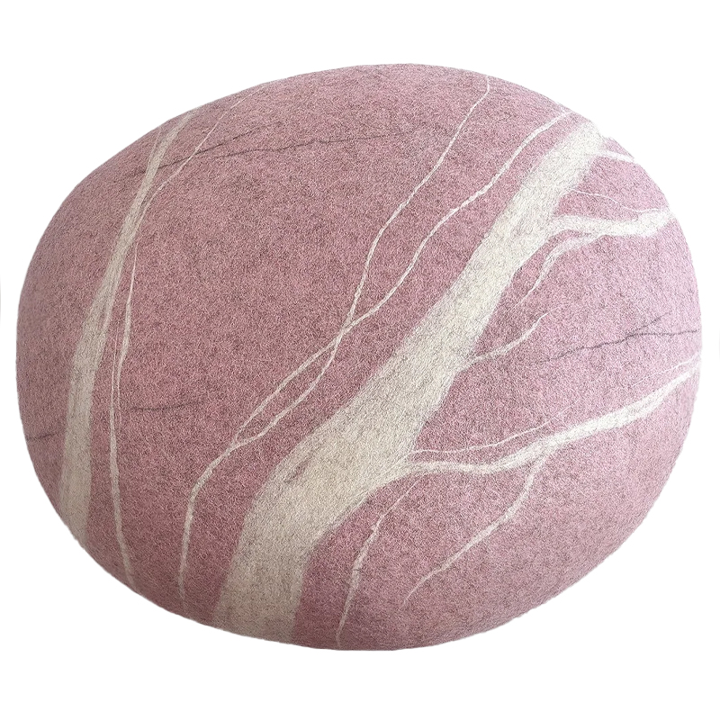 Пуф - Розовый Камень PINK DREAM Розовый Белый Пуф - Розовый Камень PINK DREAM Розовый Белый в Волгограде | Loft Concept