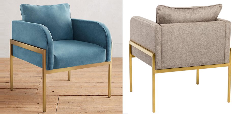 Кресло Velvet Ardmore Chair Кресло Velvet Ardmore Chair - Loft-Concept в Волгограде