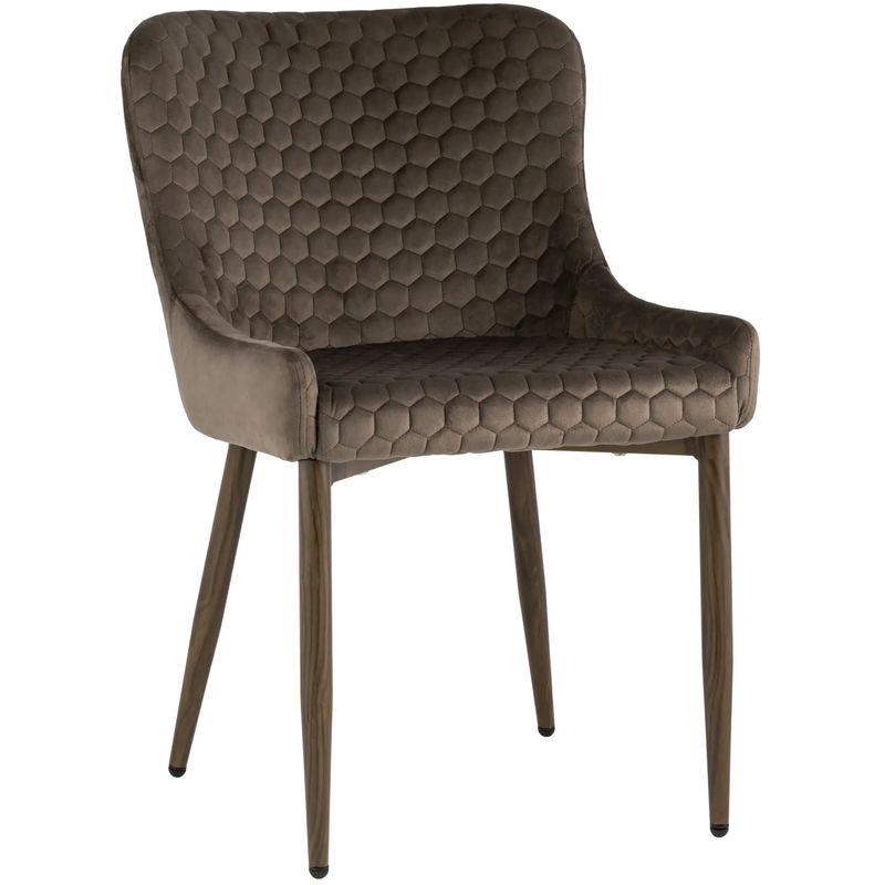 Стул Stitch Honey Chair Коричневый Велюр Коричневый Стул Stitch Honey Chair Коричневый Велюр Коричневый в Волгограде | Loft Concept