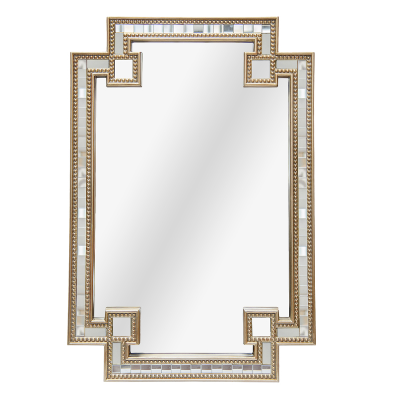 Зеркало Wallace Mirror gold edging Золотой Зеркало Wallace Mirror gold edging Золотой в Волгограде | Loft Concept