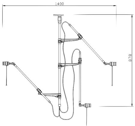 Потолочный светильник Steampunk Extension Pole Потолочный светильник Steampunk Extension Pole в Волгограде