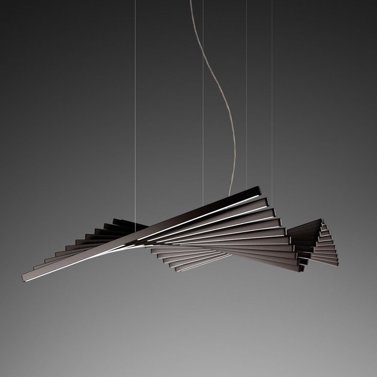 Люстра Vibia Rhythm Horizontal Черный Люстра Vibia Rhythm Horizontal Черный в Волгограде | Loft Concept