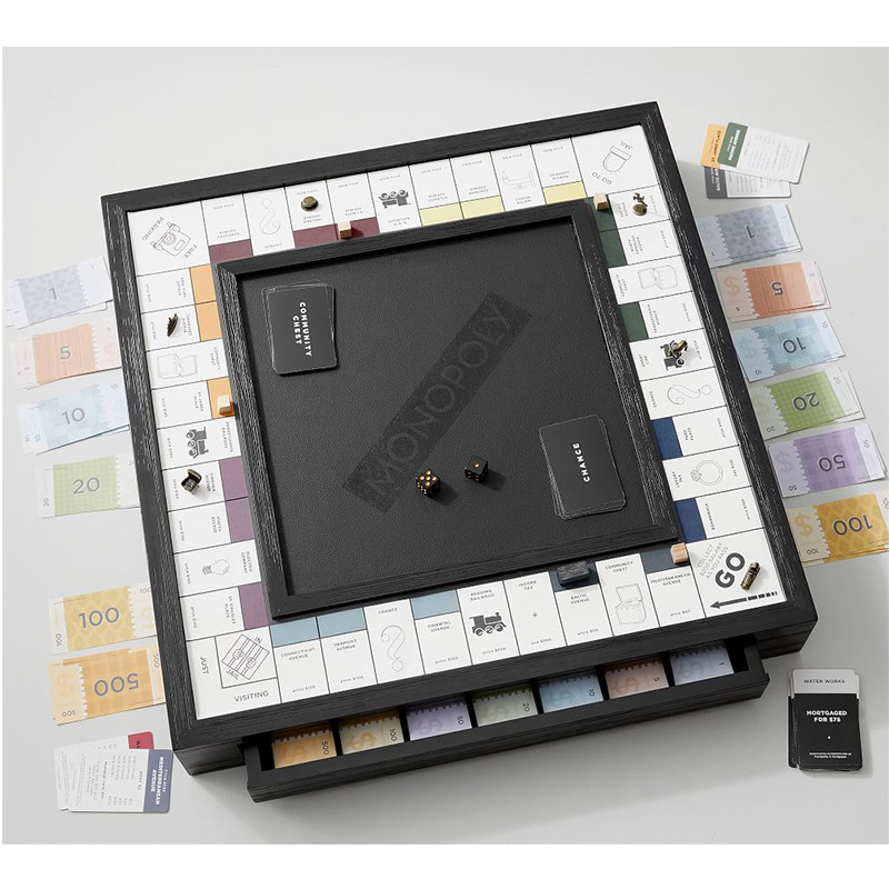 Настольная Игра "Монополия" Black Luxury Edition Черный Настольная Игра "Монополия" Black Luxury Edition Черный в Волгограде | Loft Concept