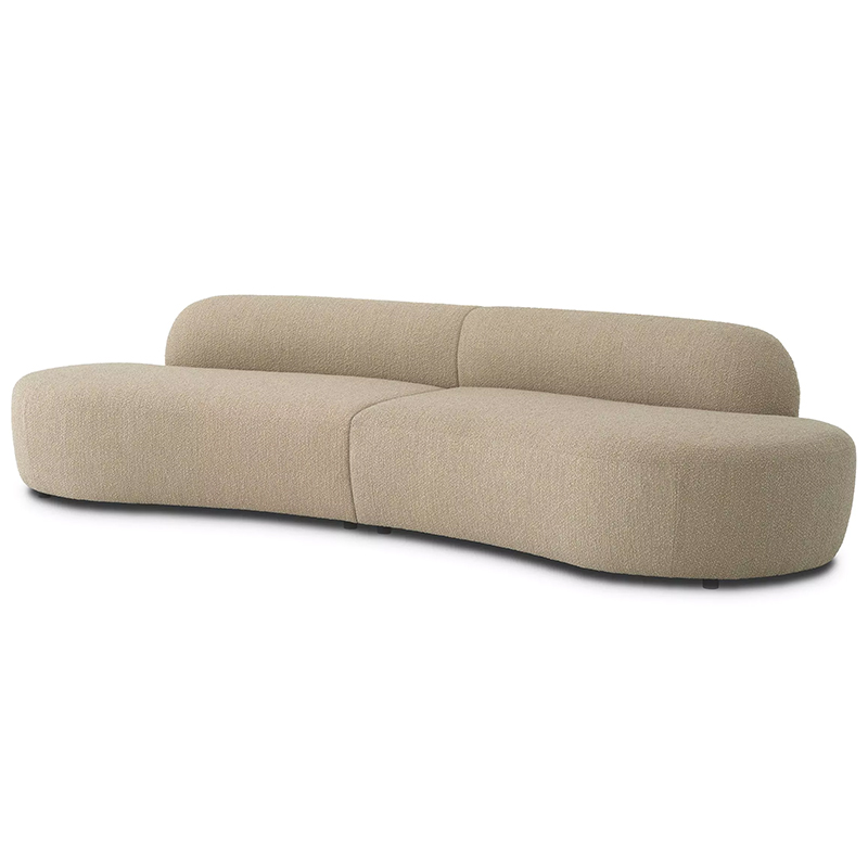 Диван Eichholtz Sofa Bjorn S Boucle sand Песочный Диван Eichholtz Sofa Bjorn S Boucle sand Песочный в Волгограде | Loft Concept