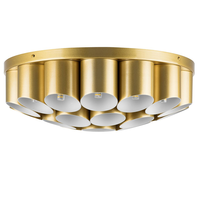 Потолочный светильник Garbi Gold Pipe Organ Ceiling Lamp 22 Золотой Белый Потолочный светильник Garbi Gold Pipe Organ Ceiling Lamp 22 Золотой Белый в Волгограде | Loft Concept