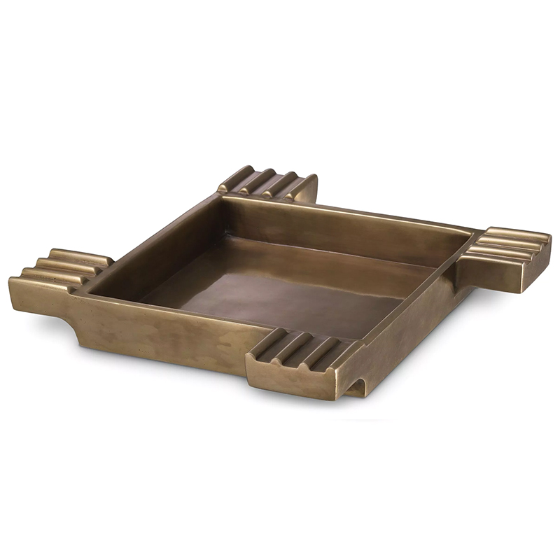 Пепельница Eichholtz Ashtray Mack Латунь Пепельница Eichholtz Ashtray Mack Латунь в Волгограде | Loft Concept