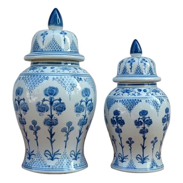 Ваза с крышкой Ceramo Светло-голубой Ваза с крышкой Ceramo Светло-голубой в Волгограде | Loft Concept