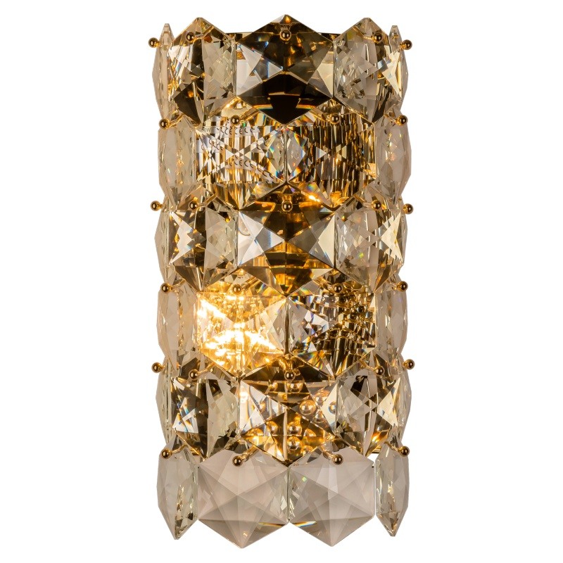 Бра Tiers Crystal Light Ermitage Wall Lamp Прозрачное Стекло Золотой Бра Tiers Crystal Light Ermitage Wall Lamp Прозрачное Стекло Золотой в Волгограде | Loft Concept