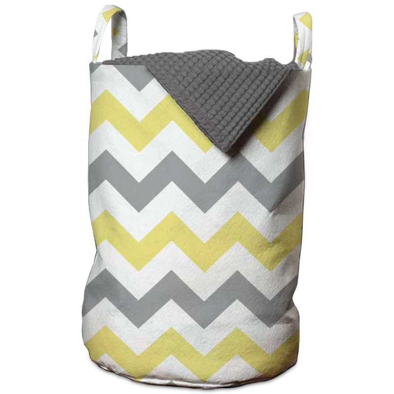 Корзина Mustard and Gray Chevron II Basket Мульти Корзина Mustard and Gray Chevron II Basket Мульти в Волгограде | Loft Concept