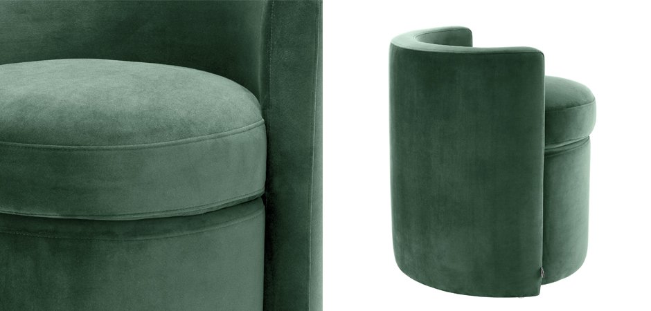 Кресло Eichholtz Stool Arcadia dark green Кресло Eichholtz Stool Arcadia dark green - Loft-Concept в Волгограде