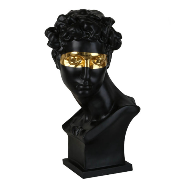 Статуэтка Bust Eyes Opposite Черный Золотой Статуэтка Bust Eyes Opposite Черный Золотой в Волгограде | Loft Concept