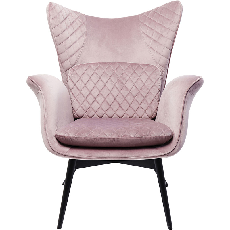 Кресло Pink Velvet Throne Розовый в Волгограде | Loft Concept 