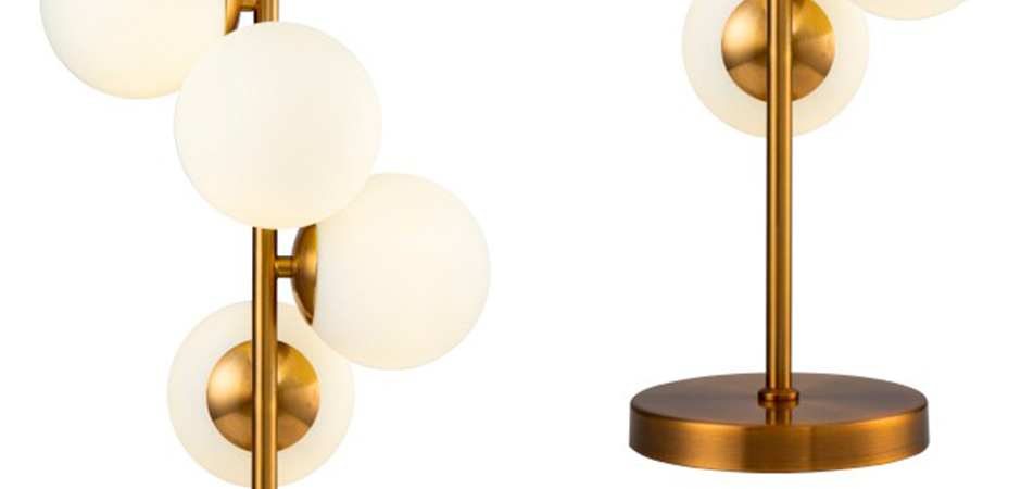 Настольная лампа White Balls Table lamp Настольная лампа White Balls Table lamp - Loft-Concept в Волгограде