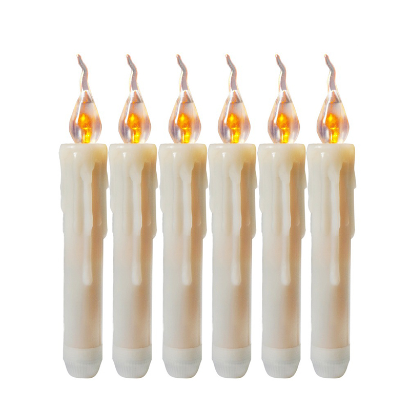 Набор из 6-ти свечей LED Candles Simulated Fire Белый Набор из 6-ти свечей LED Candles Simulated Fire Белый в Волгограде | Loft Concept
