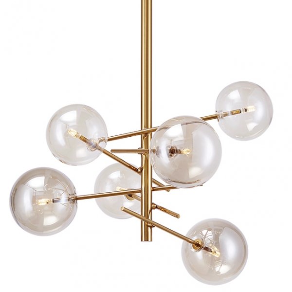 Люстра Bolle hanging lamp Gallotti & radice Латунь Люстра Bolle hanging lamp Gallotti & radice Латунь в Волгограде | Loft Concept