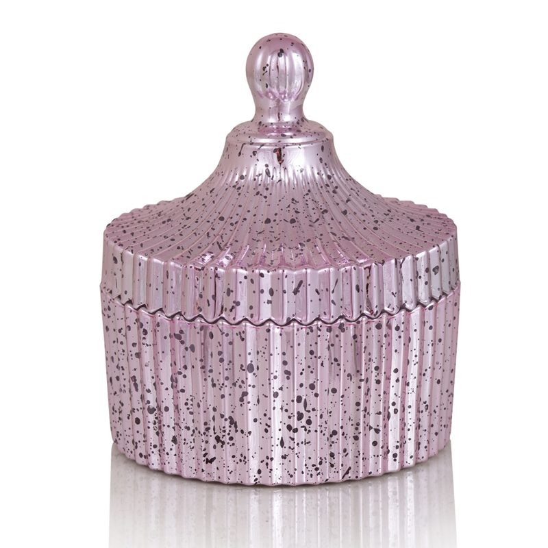 Шкатулка Glass Vessel With Lid розовая Розовый Шкатулка Glass Vessel With Lid розовая Розовый в Волгограде | Loft Concept