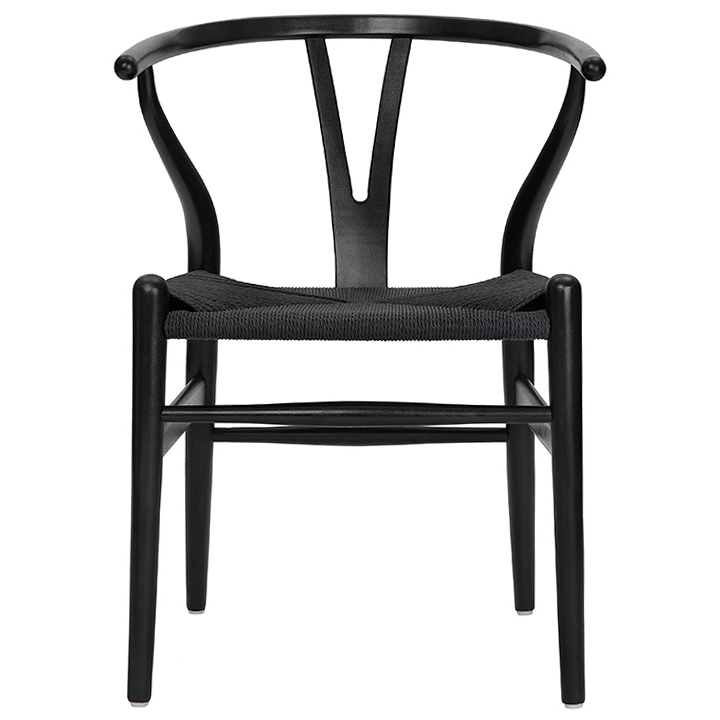 Стул Wish Bone Chair Черный Стул Wish Bone Chair Черный в Волгограде | Loft Concept