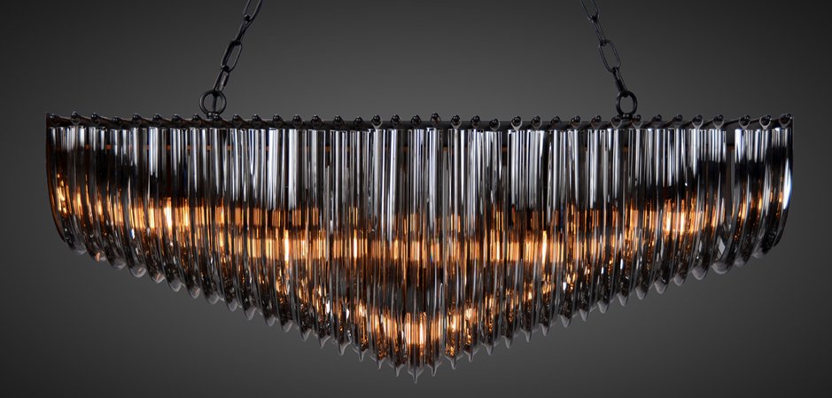 Люстра Retro Frozen Glass Chandelier 100 Люстра Retro Frozen Glass Chandelier 100 - Loft-Concept в Волгограде