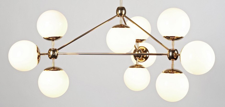 Люстра Modo Chandelier White Glass Люстра Modo Chandelier White Glass - Loft-Concept в Волгограде