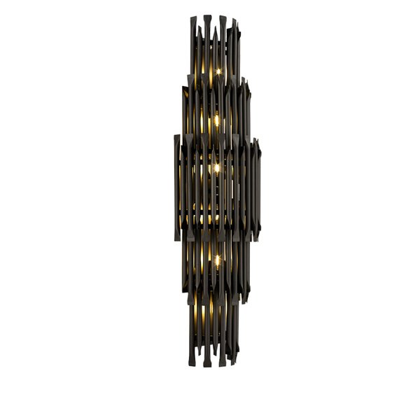 Бра MATHENY V WALL LAMP by DELIGHTFULL Black Черный матовый Бра MATHENY V WALL LAMP by DELIGHTFULL Black Черный матовый в Волгограде | Loft Concept