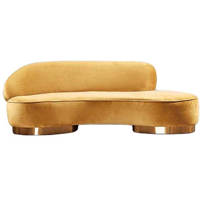 Диван Caramel Softness Шафрановый Диван Caramel Softness Шафрановый в Волгограде | Loft Concept