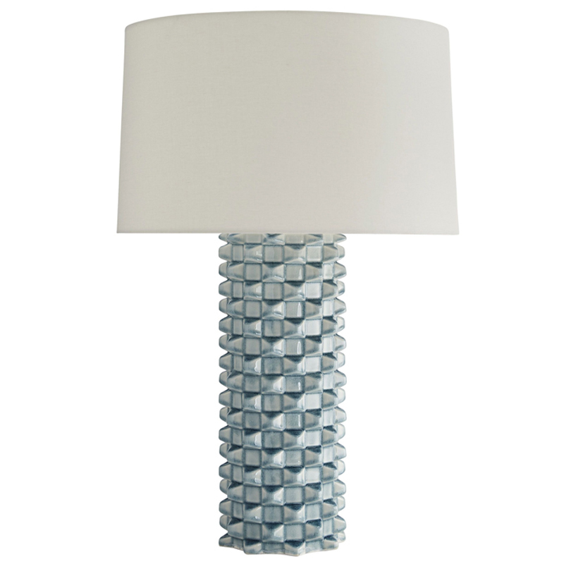 Дизайнерская настольная лампа ARI LAMP Синий Белый Дизайнерская настольная лампа ARI LAMP Синий Белый в Волгограде | Loft Concept